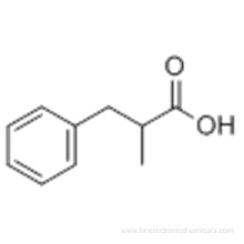Benzenepropanoic acid, a-methyl- CAS 1009-67-2